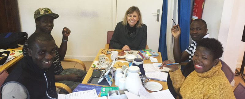 ehrenamtlicher Deutschkurs - Afrikanisches zentrum Borgfelde in Hamburg