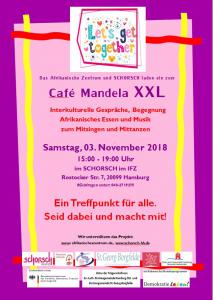 Flyer Cafe Mandela XXL