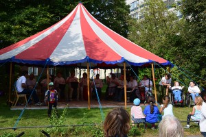 Stadtteilfest Borgfelde im Afrikanischen Zentrum in Hamburg