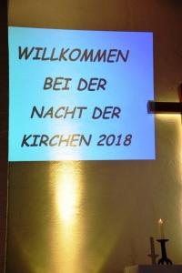 Nacht der Kirchen 2018 